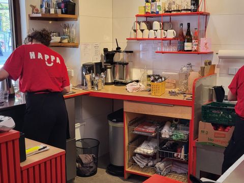 Das Restaurant Happa, in der Schlesischen Straße, bietet rein vegane zertifizierte Bio-Küche an (Bild: Sabine Böhnig)