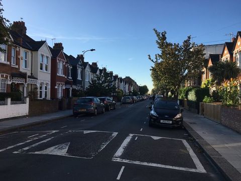 Wohnstraß im Stadtteil Shepherd's Bush