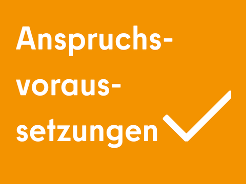 Anspruchsvoraussetzungen