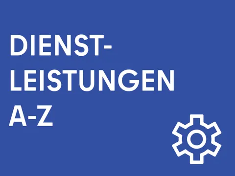 Titelbild Dienstleitungen von A-Z