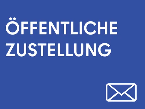Titelbild Öffentliche Zustellung