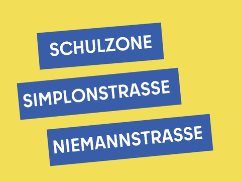 Schulzone Simplonstrasse