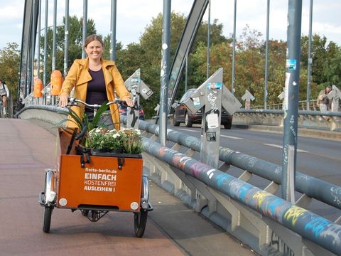 Fahrrad-Bürgermeisterin