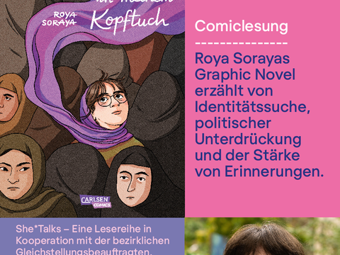 Poster "Der Wind in meinem Kopftuch" - Roya Soraya