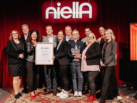 Preisverleihung des Unternehmenspreises niellA 2024