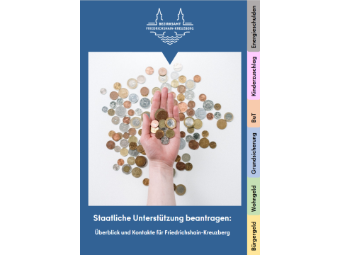 Flyer Staatliche Unterstützung beantragen