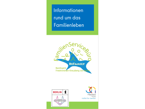 Flyer des Familien Service Büro