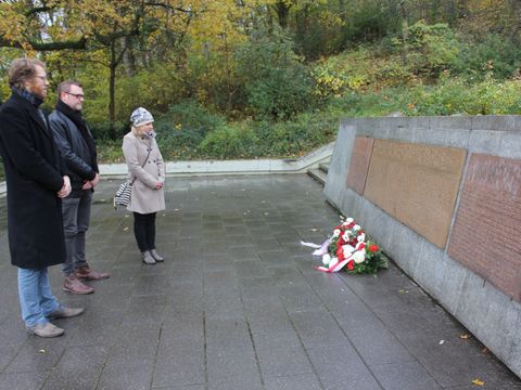 Gedenken am Nationalfeiertag der Republik Polen