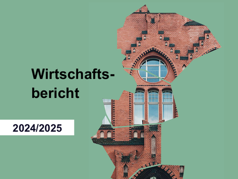 Deckblatt Wirtschaftsbericht 2024/ 2025