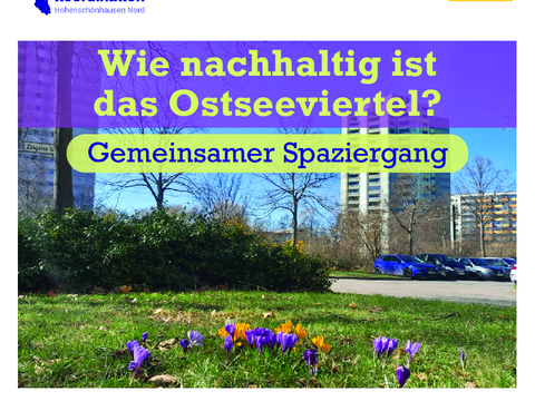 Spaziergang: Wie nachhaltig ist das Ostseeviertel?