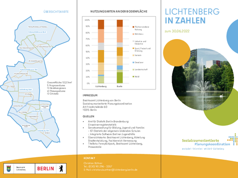 Flyer Lichtenberg in Zahlen