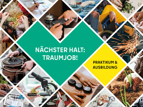 Nächster Halt:Traumjob! - Steig ein in deine Zukunft!