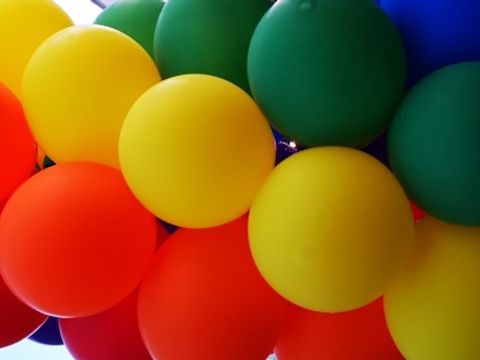 Bunte Luftballons