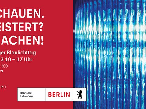 Teaser Ankündigung Blaulichttag