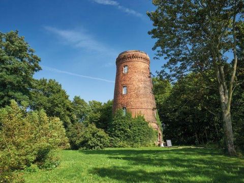 Wasserturm am Obersee in Alt-Hohenschönhausen
