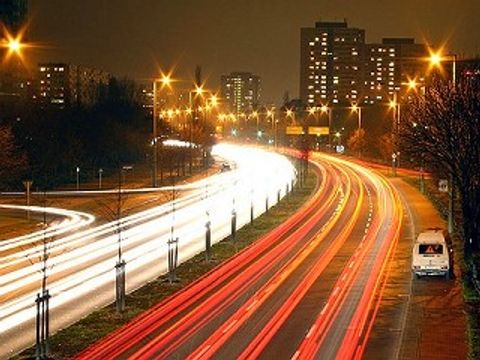 Friedrichsfelde bei Nacht