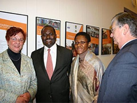 Botschafter im Rathaus zu Gast