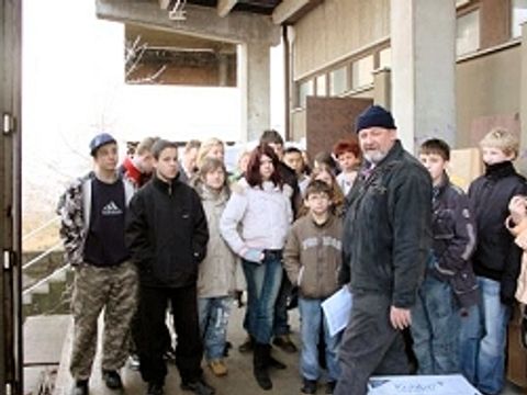 Schüler der Puschkin-Oberschule