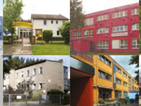 Collage der Stadtteilzentren Marzahn-Hellersdorf