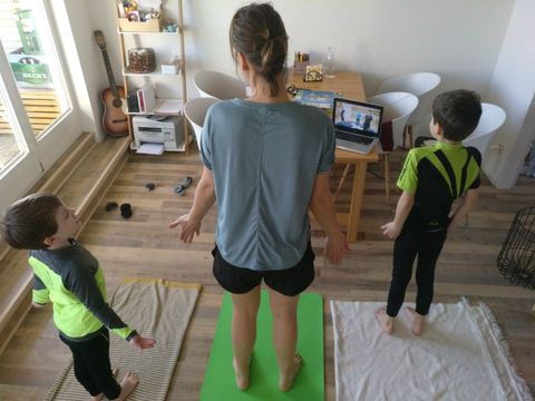 Sport zu Hause mit ALBA (Bild: Fam. Herda)