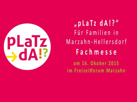 Hinweisschild Fachmesse 2015