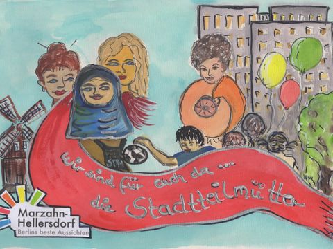 Wir sind für Euch da... die Stadtteilmütter