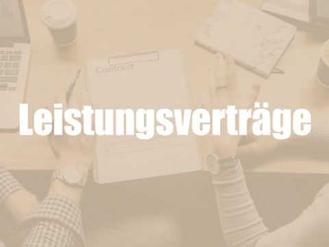 Leistungsverträge