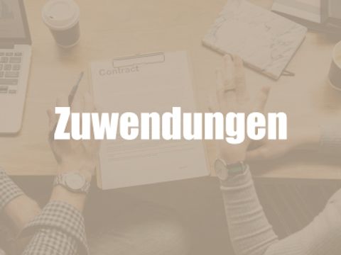 Zuwendungen