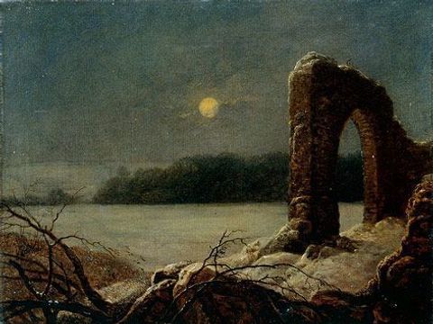 Carl Gustav Carus "Mondlandschaft"