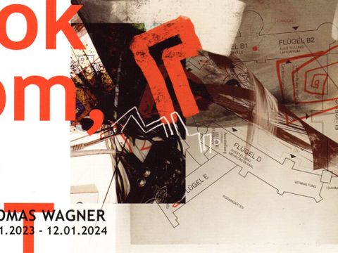 Flyer Ausstellung „ROSA BETON“ Punk-Neujahrskonzert im Ausstellungszentrum Pyramide