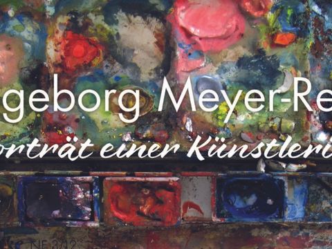 Werbekarte Ausstellung Ingeborg Meyer-Rey