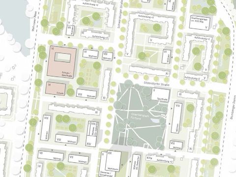 Ausschnitt aus dem Quartierskonzept TAL-Center