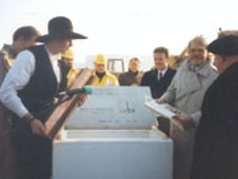 Grundsteinlegung Gewerbezentrum