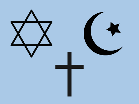 Imperia Kacheln Hellblau - interreligiöse Kachel