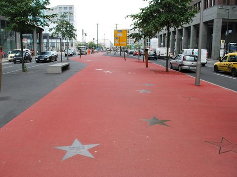 Boulevard der Stars am Potsdamer Platz (Bild: Bezirksamt Mitte)