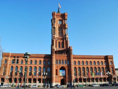 Das Rote Rathaus, auch Berliner Rathaus genannt. (Bild: Bezirksamt Mitte)