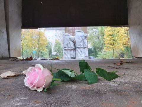 Gedenken an die Opfer der Reichspogromnacht.