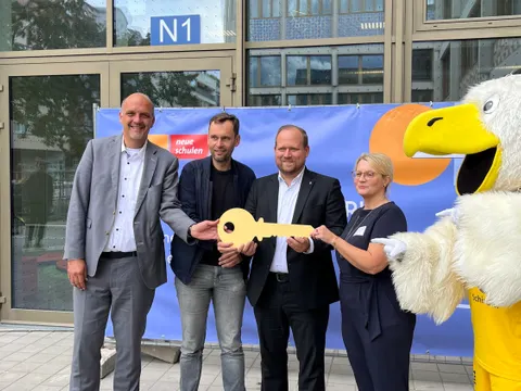 Eröffnung Grundschule Adalbertstraße.