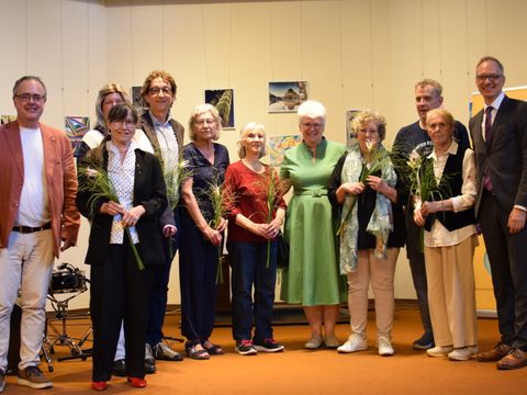 Das Team der Kontaktstelle PflegeEngagement wurde ebenfalls mit dem Ehrenamtspreis 2026 ausgezeichnet.