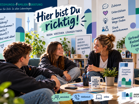 Erziehungs- und Familienberatung Mitte für Kinder und Jugendliche