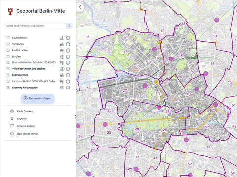 Geoportal Berlin-Mitte