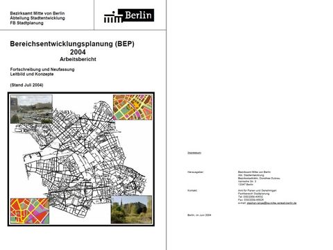BEP Arbeitsbericht Vorschau
