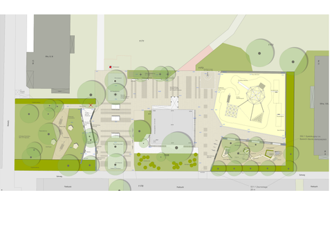 Spielplatz Berolinastraße Lageplan