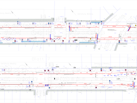 Verkehrszeichenplan (Bild: SGA BA Mitte)