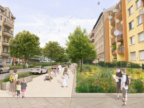 Perspektive Klimaangepasste Bellermannstraße