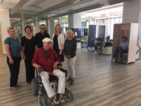 Besuch beim Coworking-Space Tuechtig