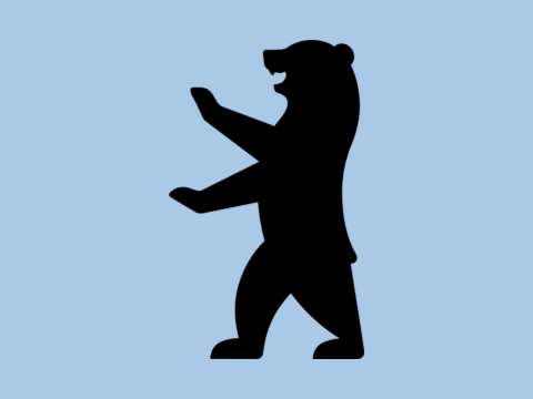 Berliner Bär im Corporate Design Berlin