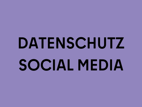 Datenschutz für Präsenzen in anderen sozialen Medien 2