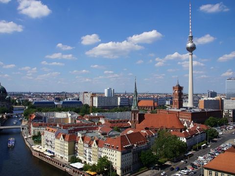 Blick auf das Nikolaiviertel