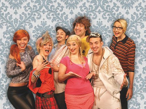 Prime Time Theater - Gutes Wedding schlechtes Wedding Gruppenbild (Bild: Janina Heppner)